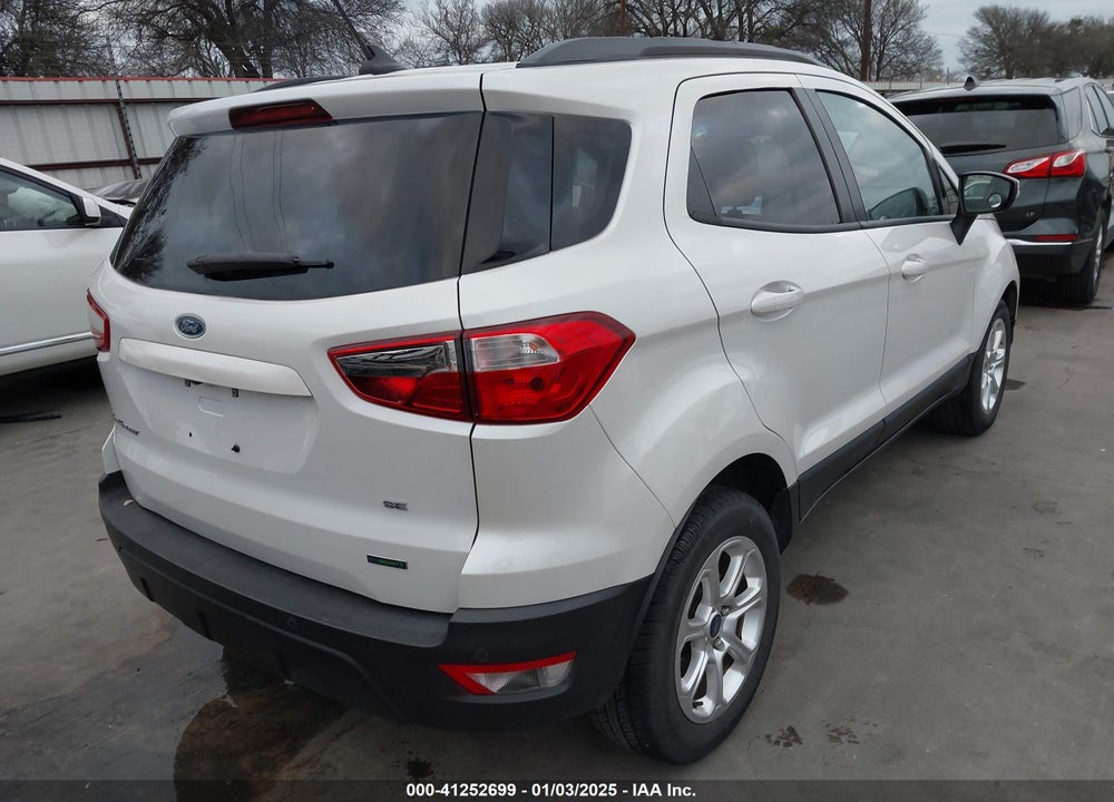 2018 FORD ECOSPORT SE VIN: MAJ3P1TE4JC189179