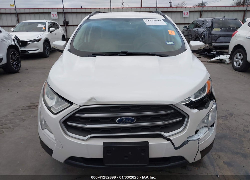 2018 FORD ECOSPORT SE VIN: MAJ3P1TE4JC189179