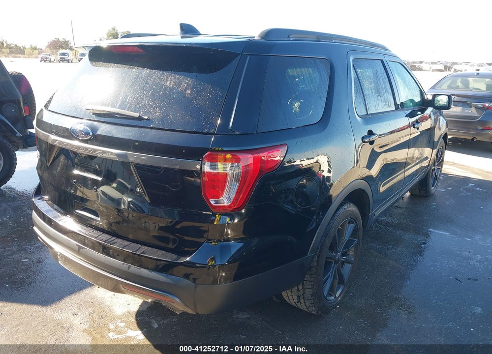 2017 FORD EXPLORER XLT VIN: 1FM5K7D82HGA03182