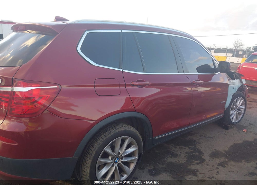 2014 BMW X3 XDRIVE28I VIN: 5UXWX9C57E0D32320