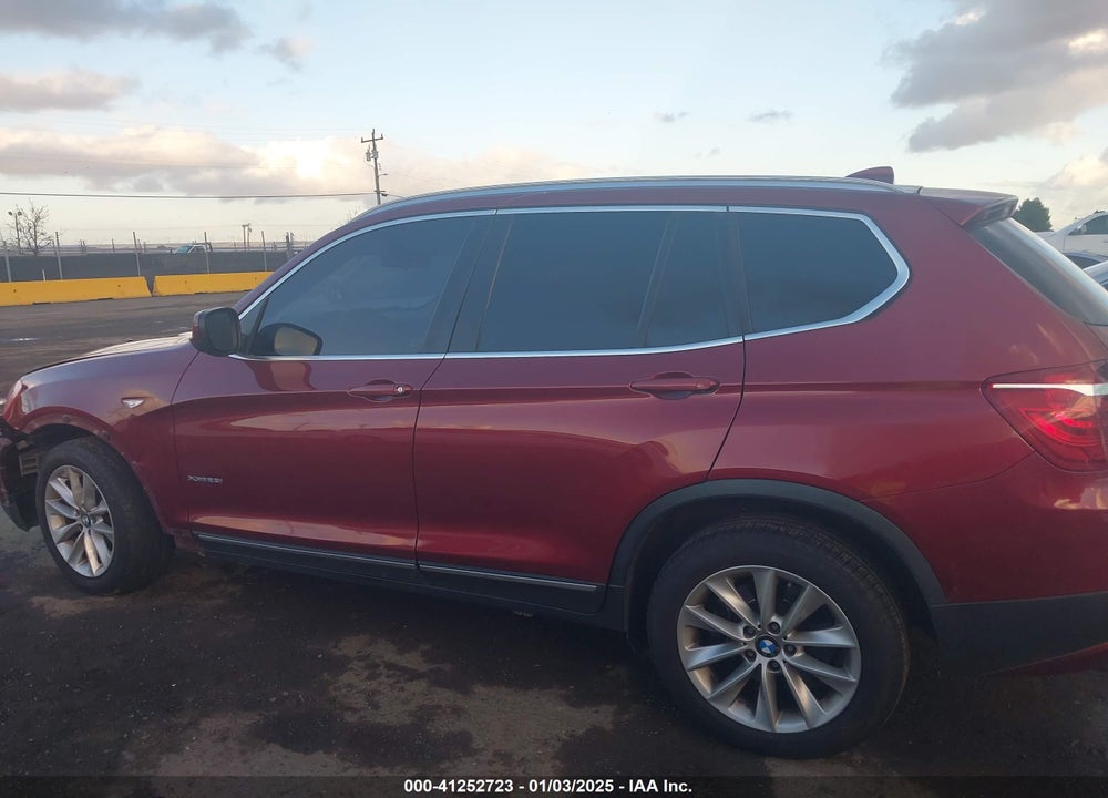 2014 BMW X3 XDRIVE28I VIN: 5UXWX9C57E0D32320