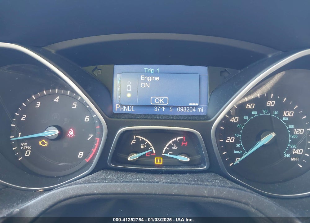 2014 FORD FOCUS SE VIN: 1FADP3K26EL101777