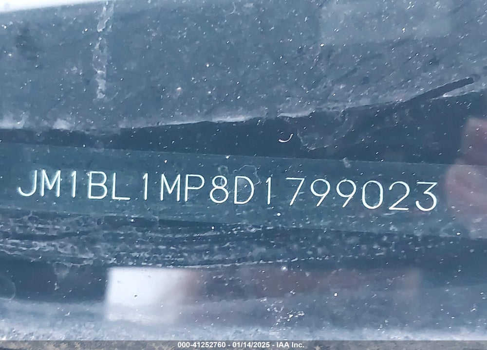 2013 MAZDA MAZDA3 VIN: JM1BL1MP8D1799023