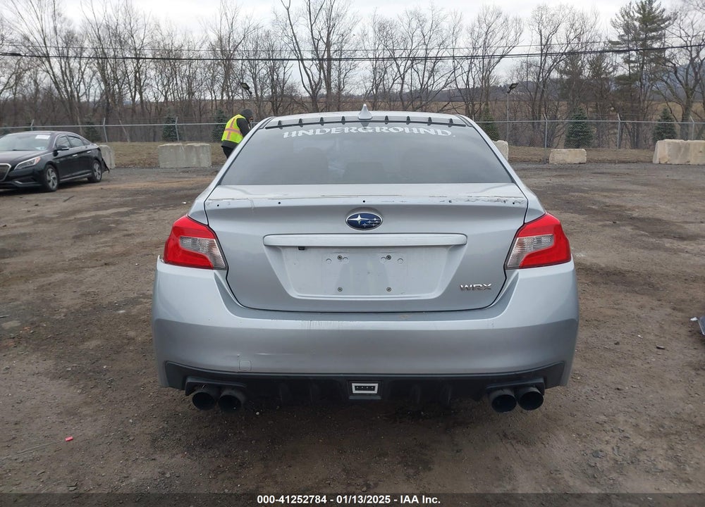 2016 SUBARU WRX VIN: JF1VA1F64G9808397
