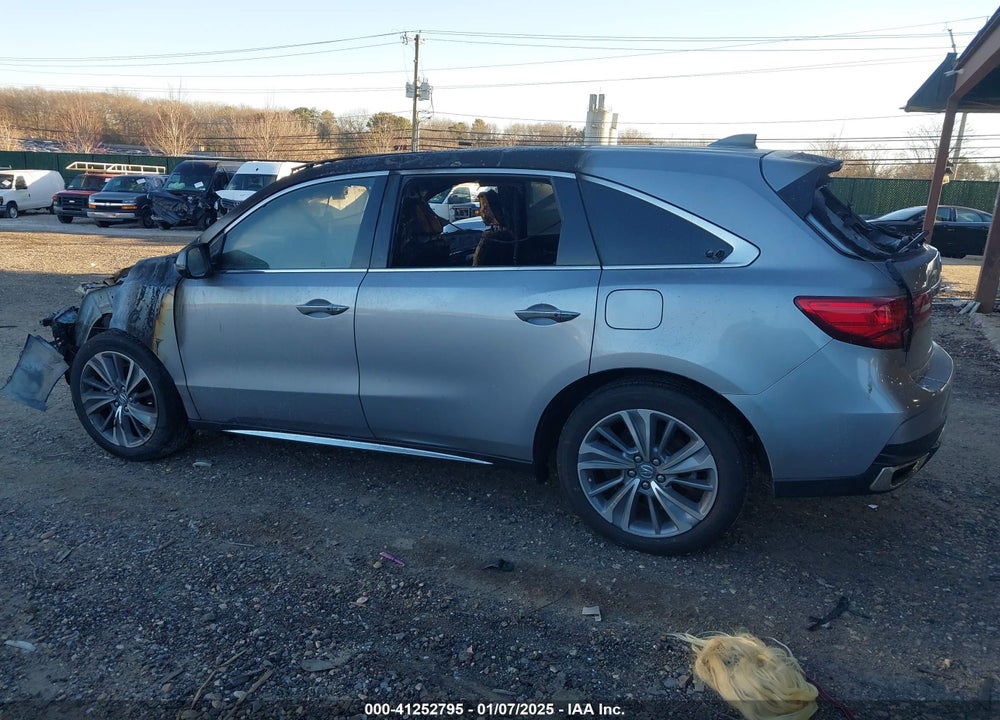 2017 ACURA MDX TECHNOLOGY PACKAGE VIN: 5FRYD4H59HB039731