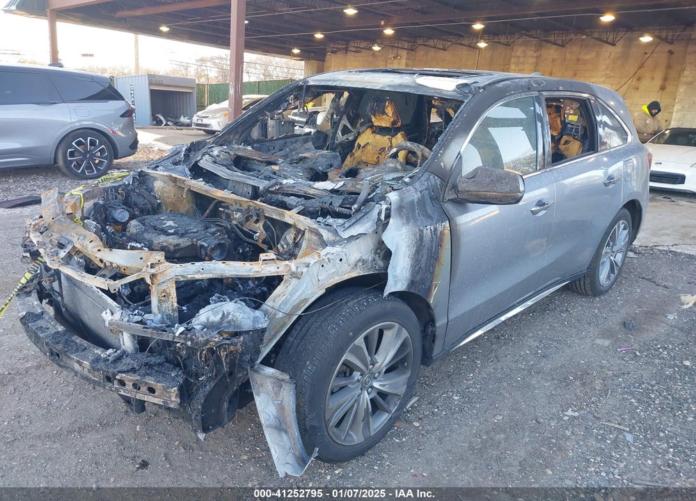 2017 ACURA MDX TECHNOLOGY PACKAGE VIN: 5FRYD4H59HB039731