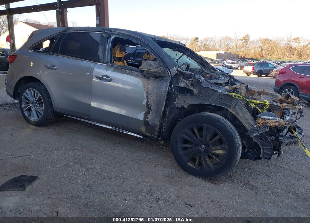 2017 ACURA MDX TECHNOLOGY PACKAGE VIN: 5FRYD4H59HB039731
