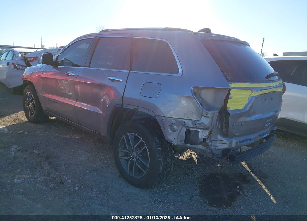 2018 JEEP GRAND CHEROKEE LIMITED 4X4 VIN: 1C4RJFBG3JC134762