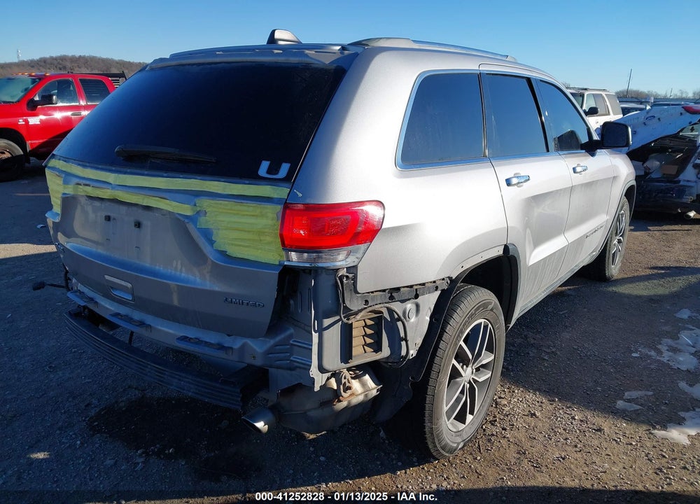 2018 JEEP GRAND CHEROKEE LIMITED 4X4 VIN: 1C4RJFBG3JC134762