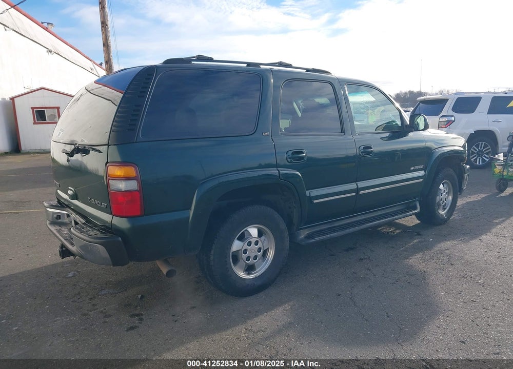 2002 CHEVROLET TAHOE LT VIN: 1GNEK13Z62J294833