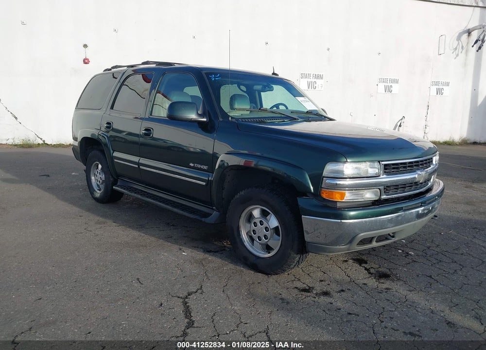 2002 CHEVROLET TAHOE LT VIN: 1GNEK13Z62J294833