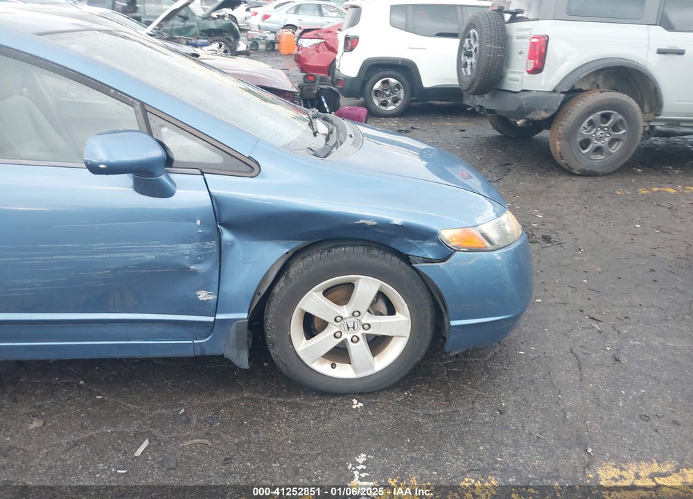 2008 HONDA CIVIC VIN: 1HGFA168X8L101391
