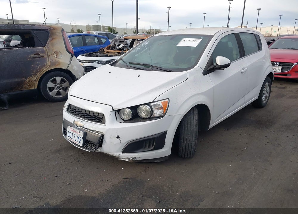 2016 CHEVROLET SONIC LT AUTO VIN: 1G1JC6SH1G4102579