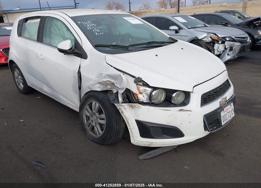 2016 CHEVROLET SONIC LT AUTO VIN: 1G1JC6SH1G4102579