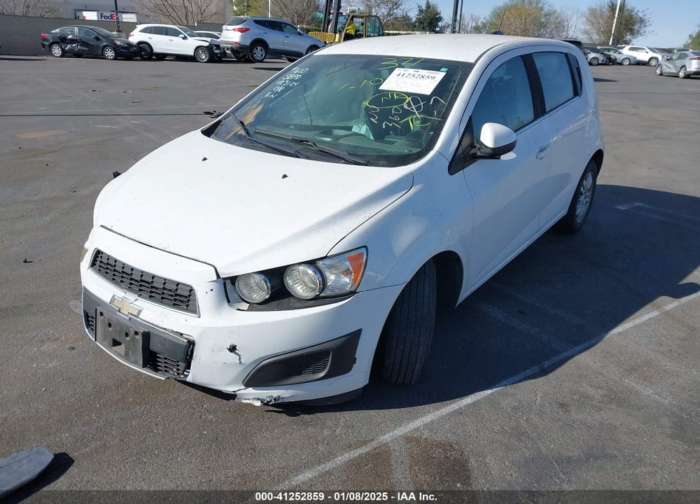 2016 CHEVROLET SONIC LT AUTO VIN: 1G1JC6SH1G4102579