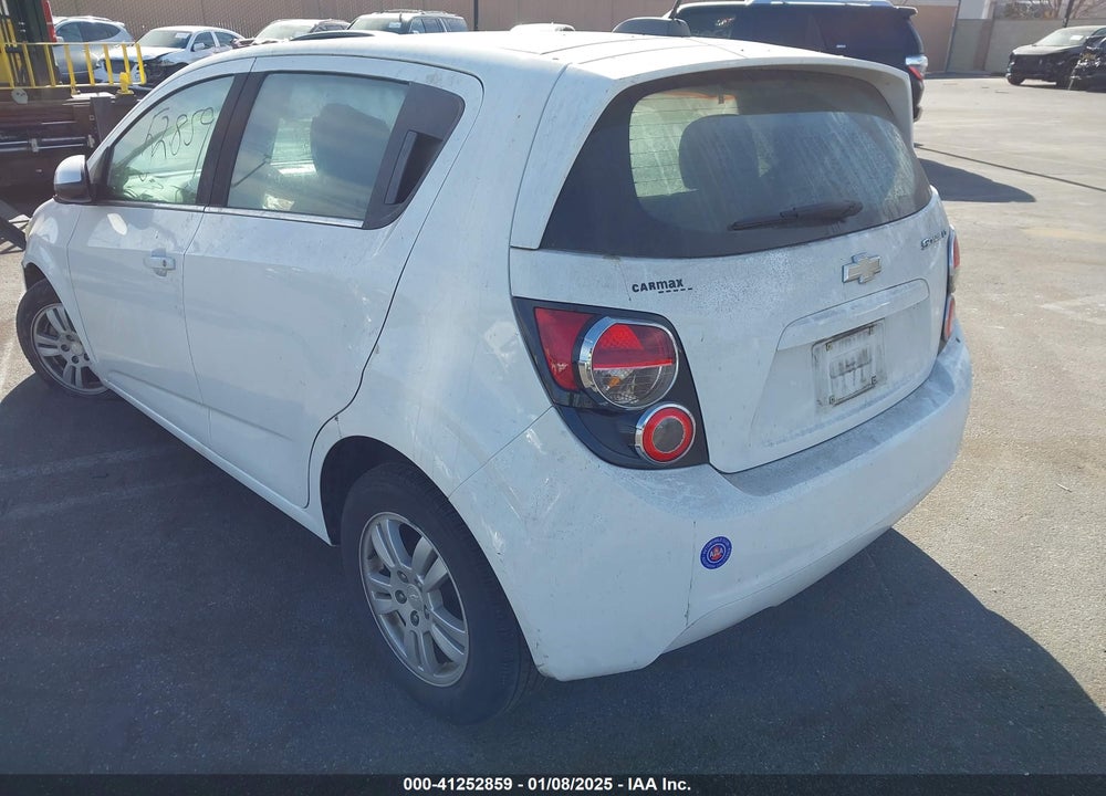 2016 CHEVROLET SONIC LT AUTO VIN: 1G1JC6SH1G4102579