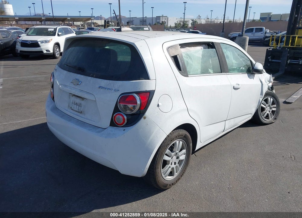 2016 CHEVROLET SONIC LT AUTO VIN: 1G1JC6SH1G4102579