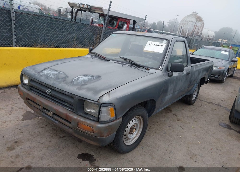 1992 TOYOTA PICKUP 1/2 TON SHORT WHLBASE STB VIN: 4TARN81A5NZ046212