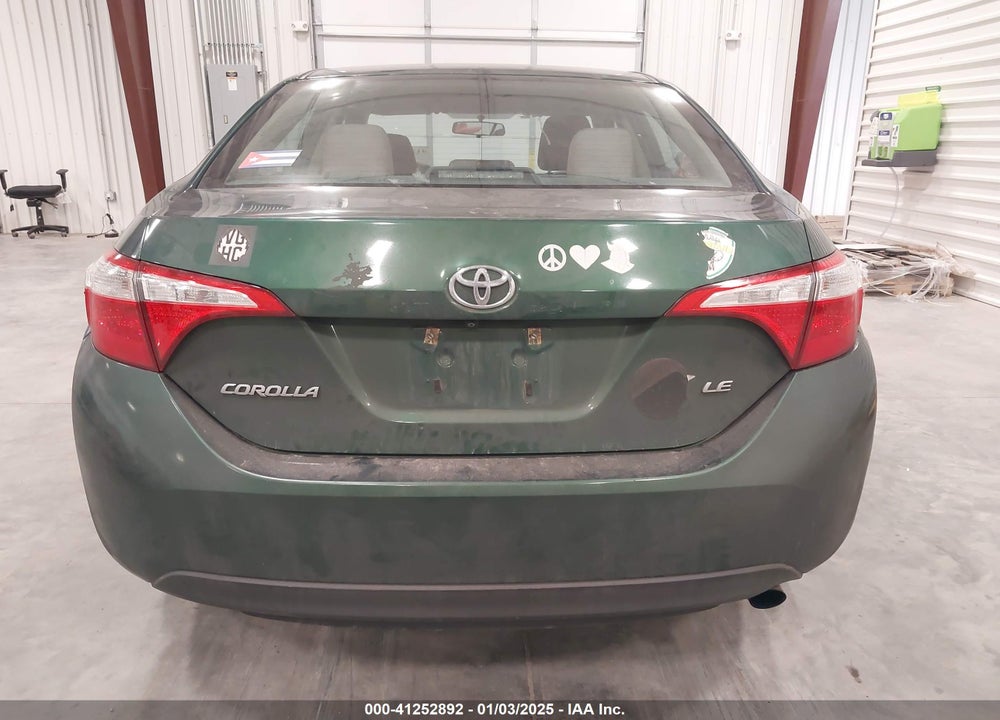 2016 TOYOTA COROLLA LE VIN: 2T1BURHE4GC671303