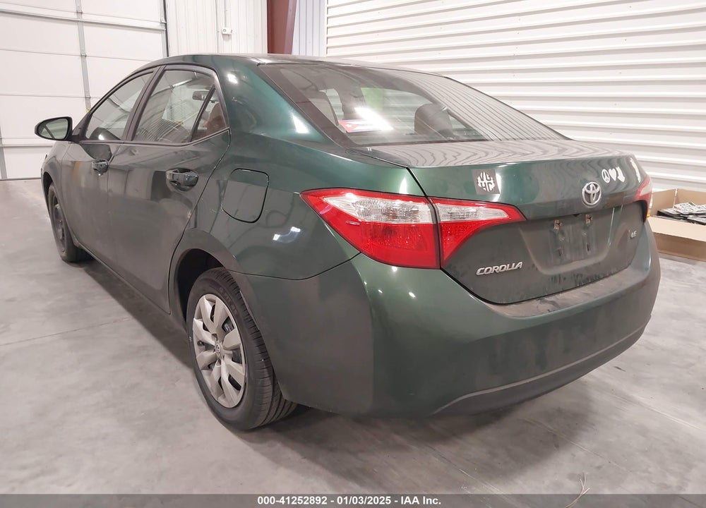 2016 TOYOTA COROLLA LE VIN: 2T1BURHE4GC671303