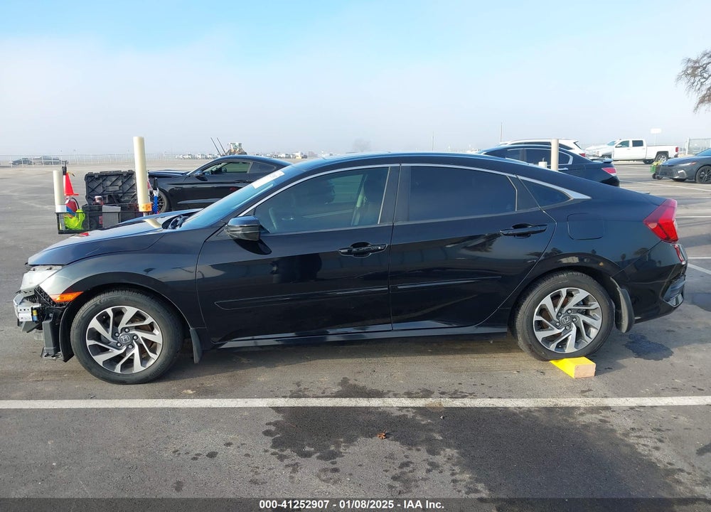 2018 HONDA CIVIC EX VIN: 2HGFC2F70JH576039