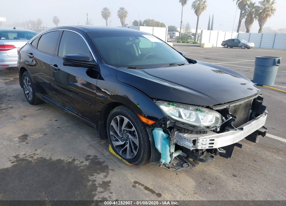 2018 HONDA CIVIC EX VIN: 2HGFC2F70JH576039