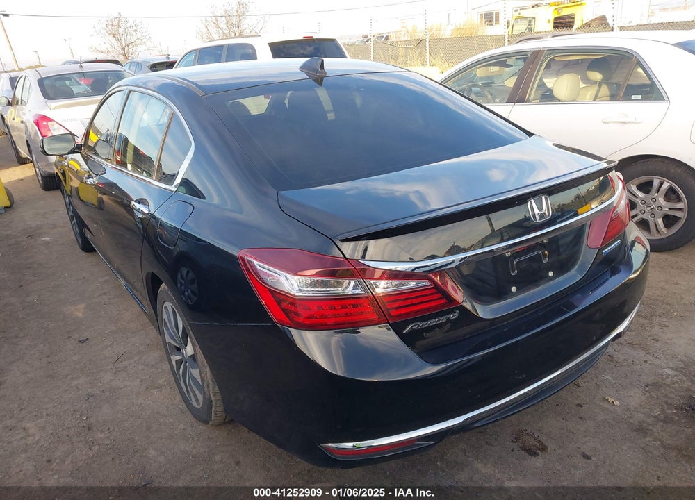2017 HONDA ACCORD HYBRID VIN: JHMCR6F3XHC014648