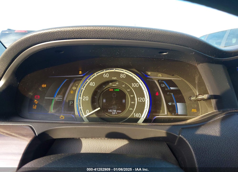 2017 HONDA ACCORD HYBRID VIN: JHMCR6F3XHC014648