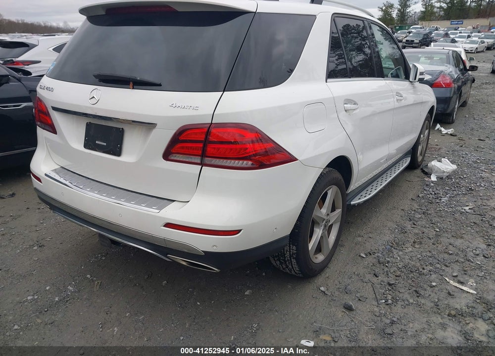2019 MERCEDES-BENZ GLE 400 4MATIC VIN: 4JGDA5GB0KB210149