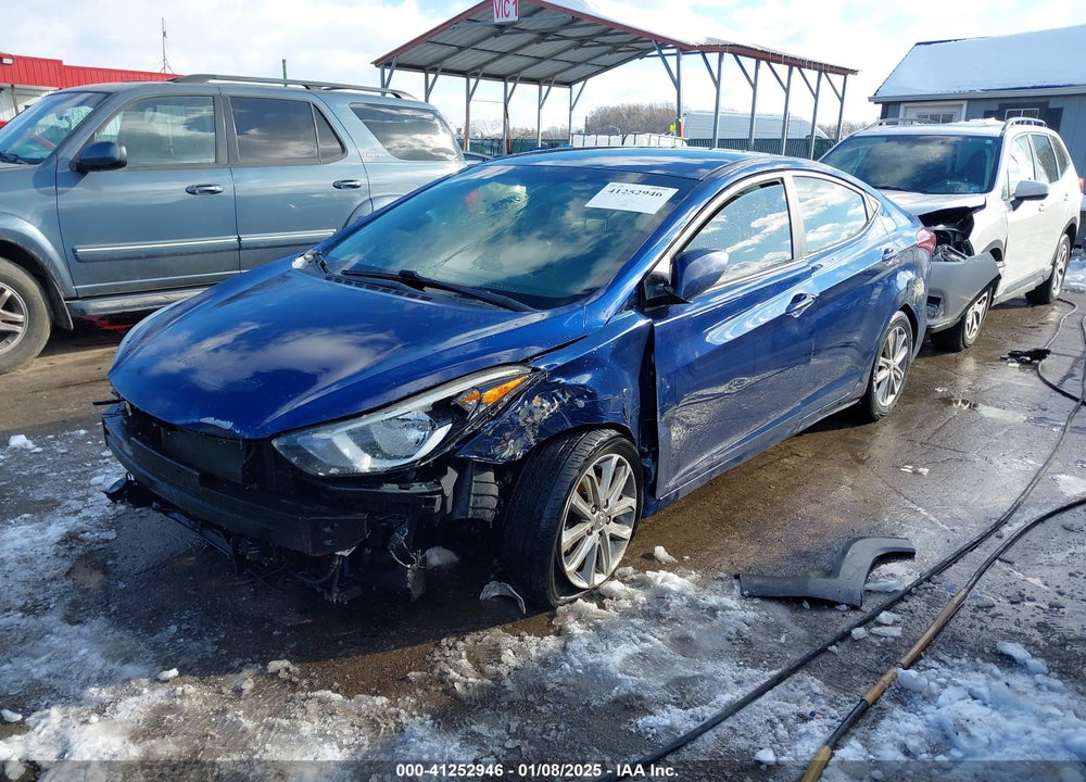 2015 HYUNDAI ELANTRA SE VIN: 5NPDH4AE8FH621316