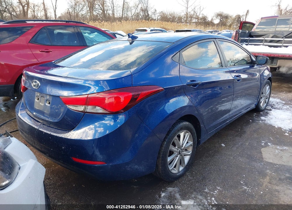 2015 HYUNDAI ELANTRA SE VIN: 5NPDH4AE8FH621316