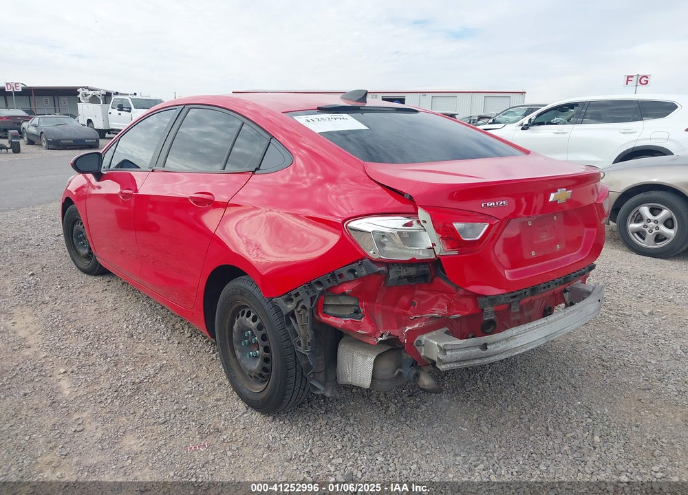 2016 CHEVROLET CRUZE LS AUTO VIN: 1G1BC5SM9G7246245
