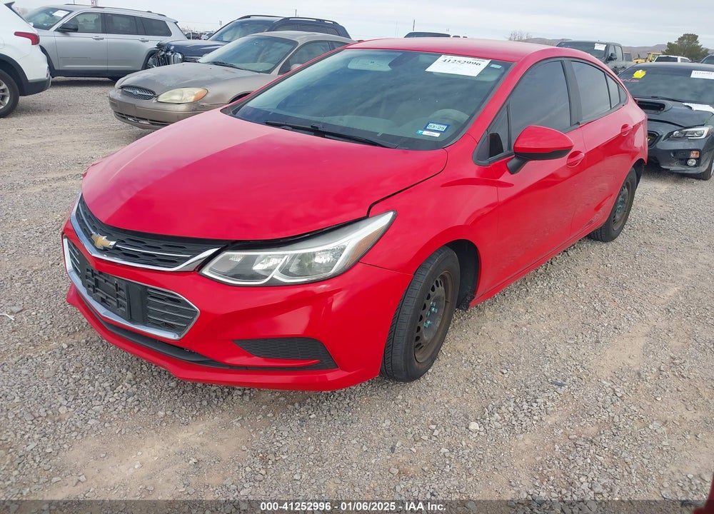 2016 CHEVROLET CRUZE LS AUTO VIN: 1G1BC5SM9G7246245