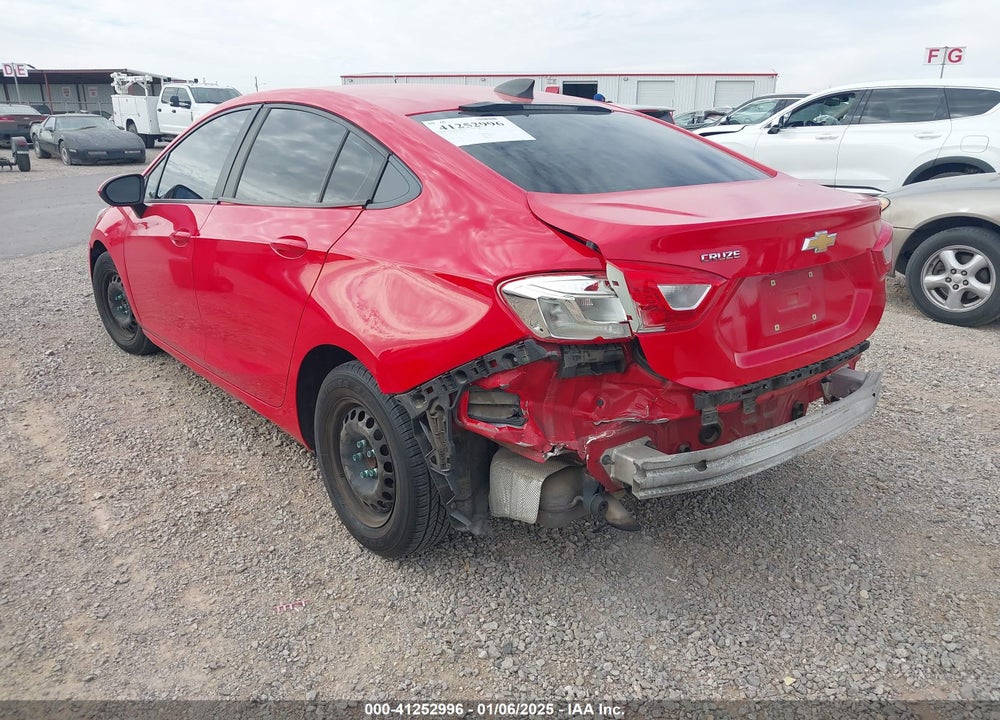 2016 CHEVROLET CRUZE LS AUTO VIN: 1G1BC5SM9G7246245