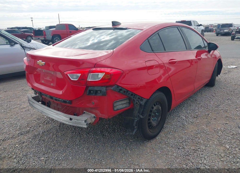 2016 CHEVROLET CRUZE LS AUTO VIN: 1G1BC5SM9G7246245