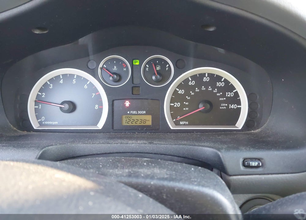 2005 HYUNDAI SANTA FE GLS VIN: KM8SC13D25U905520