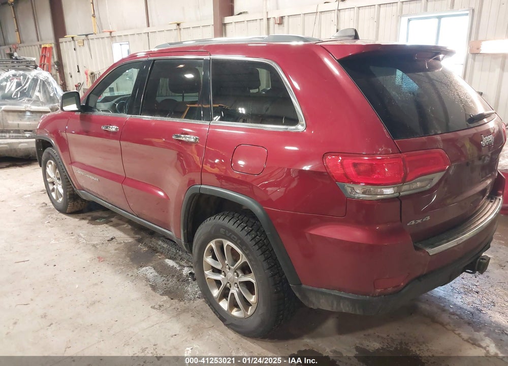 2015 JEEP GRAND CHEROKEE LIMITED VIN: 1C4RJFBG5FC822592