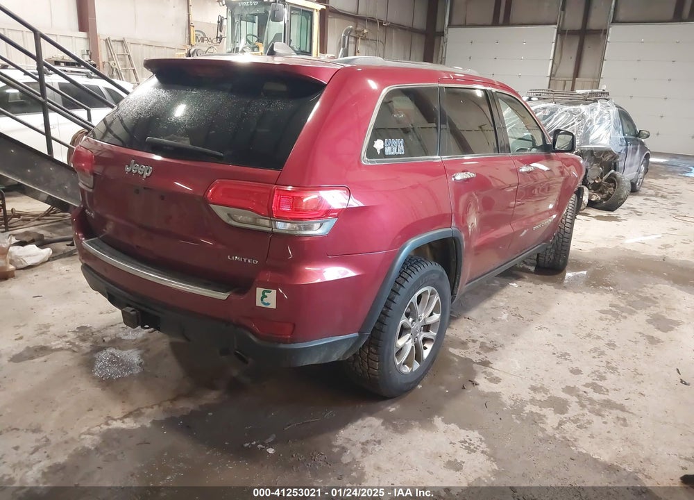 2015 JEEP GRAND CHEROKEE LIMITED VIN: 1C4RJFBG5FC822592