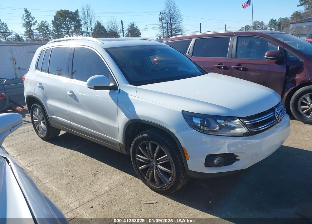 2016 VOLKSWAGEN TIGUAN SE VIN: WVGAV7AX0GW596319