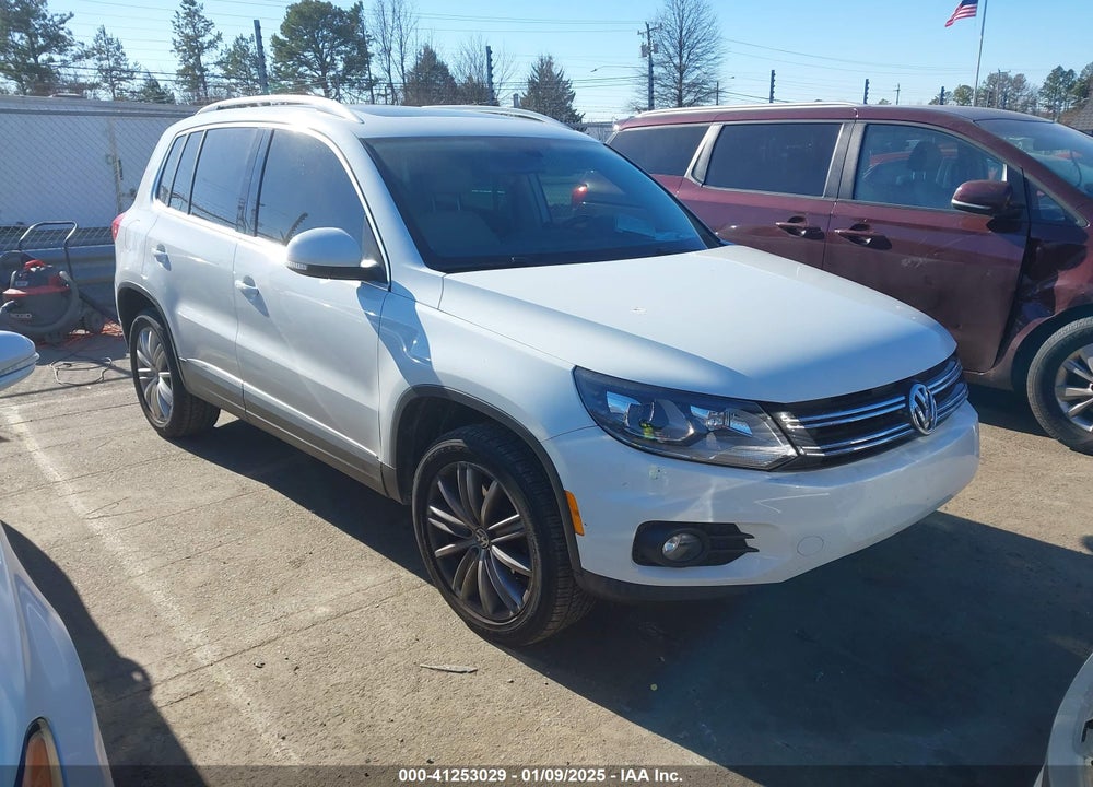 2016 VOLKSWAGEN TIGUAN SE VIN: WVGAV7AX0GW596319