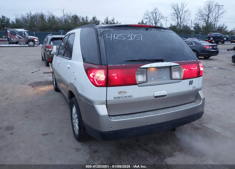 2005 BUICK RENDEZVOUS CX VIN: 3G5DB03E55S509222