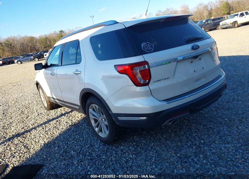 2018 FORD EXPLORER LIMITED VIN: 1FM5K7F85JGA11635