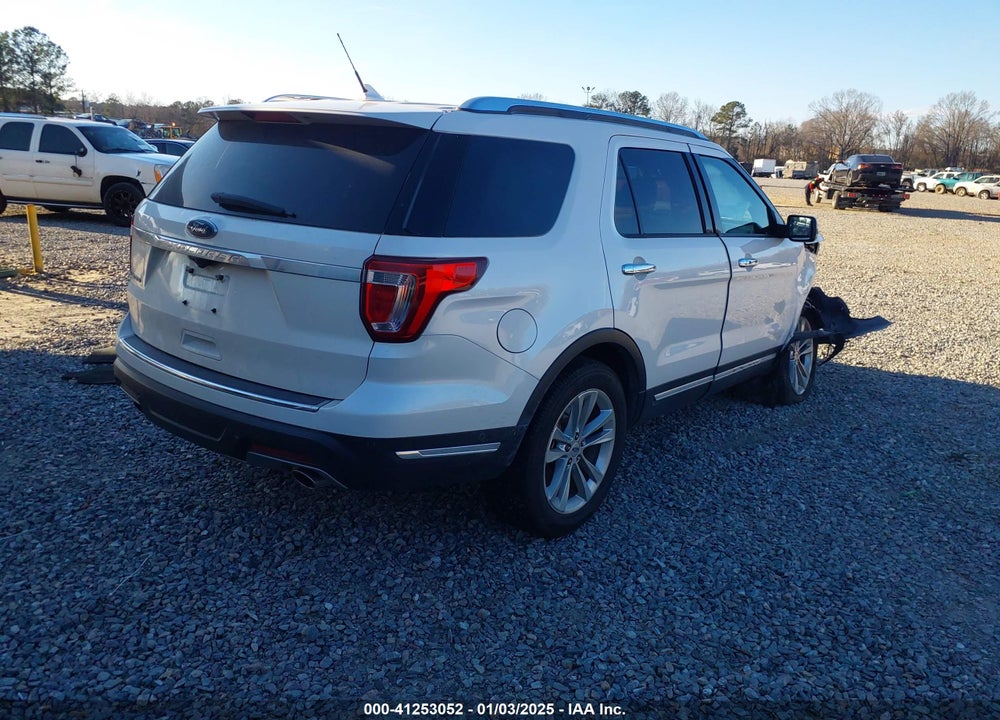 2018 FORD EXPLORER LIMITED VIN: 1FM5K7F85JGA11635