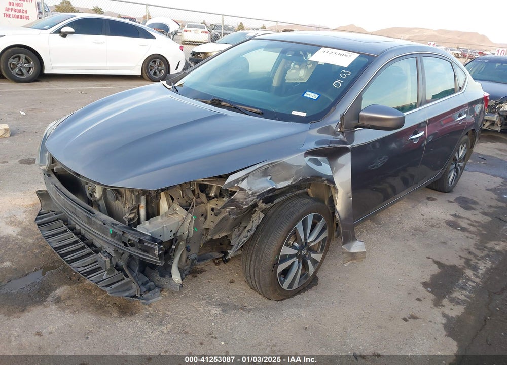2019 NISSAN SENTRA SV VIN: 3N1AB7AP0KY234704