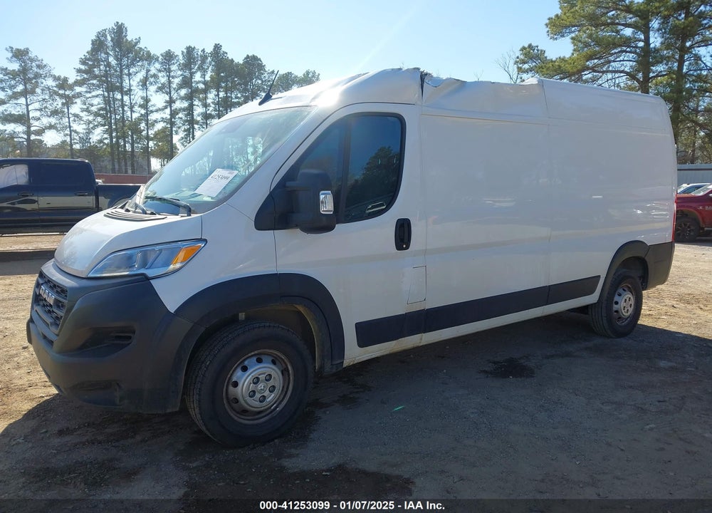 2023 RAM PROMASTER 2500 HIGH ROOF 159 WB VIN: 3C6LRVDG3PE606005