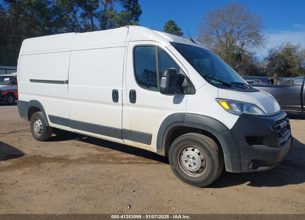 2023 RAM PROMASTER 2500 HIGH ROOF 159 WB VIN: 3C6LRVDG3PE606005