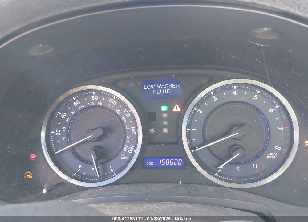 2011 LEXUS IS 250 VIN: JTHBF5C29B5134706