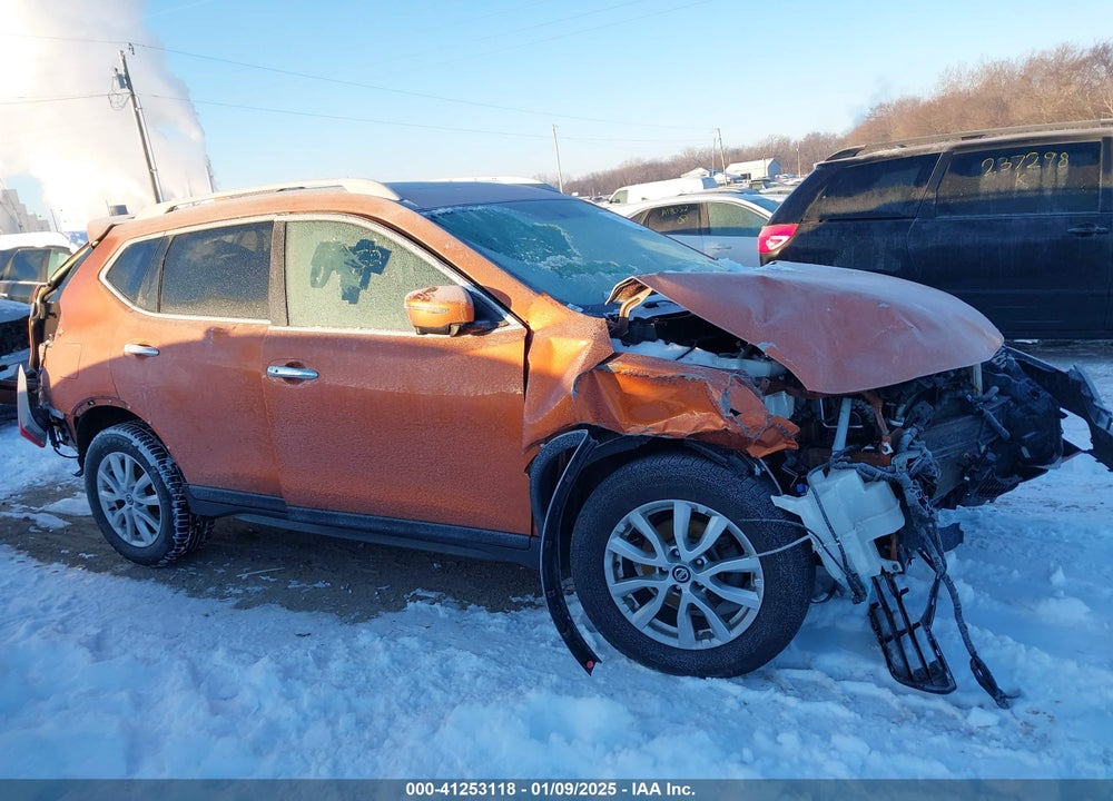2017 NISSAN ROGUE SV VIN: 5N1AT2MV2HC821152
