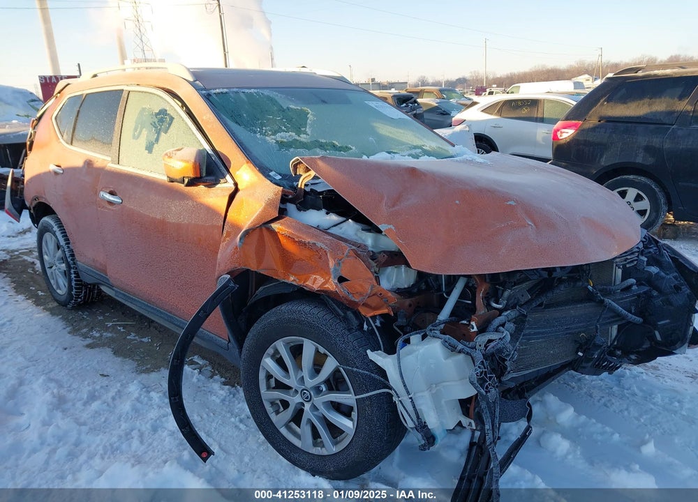 2017 NISSAN ROGUE SV VIN: 5N1AT2MV2HC821152