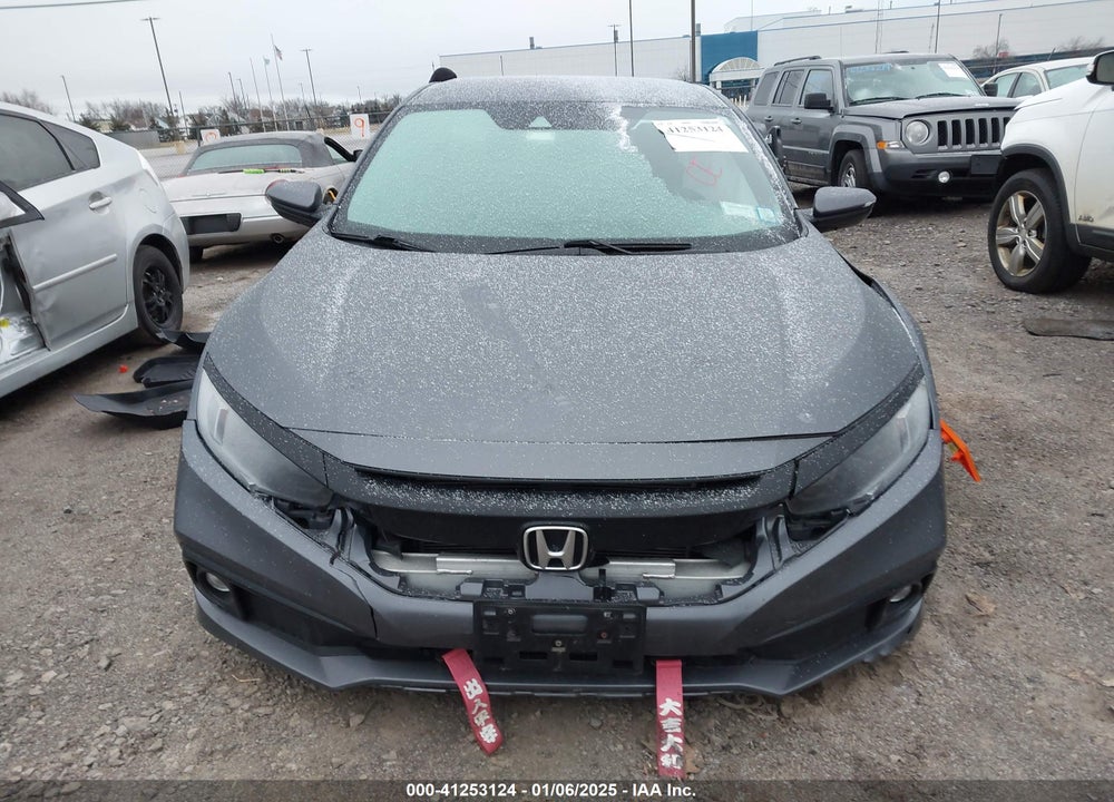2019 HONDA CIVIC VIN: 2HGFC2F80KH588640